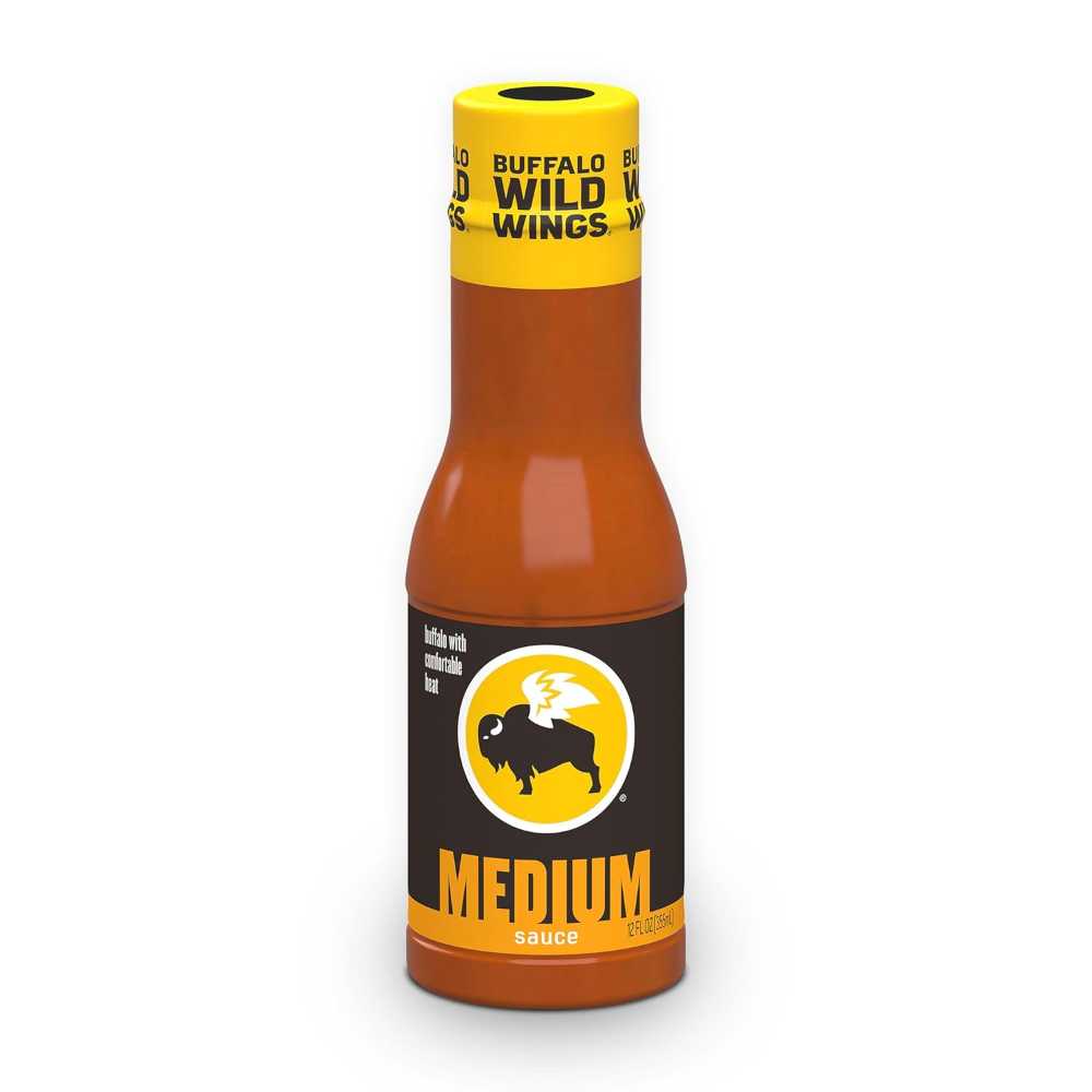 Buffalo Wild Wings Medium Buffalo Sauce, 12 oz.