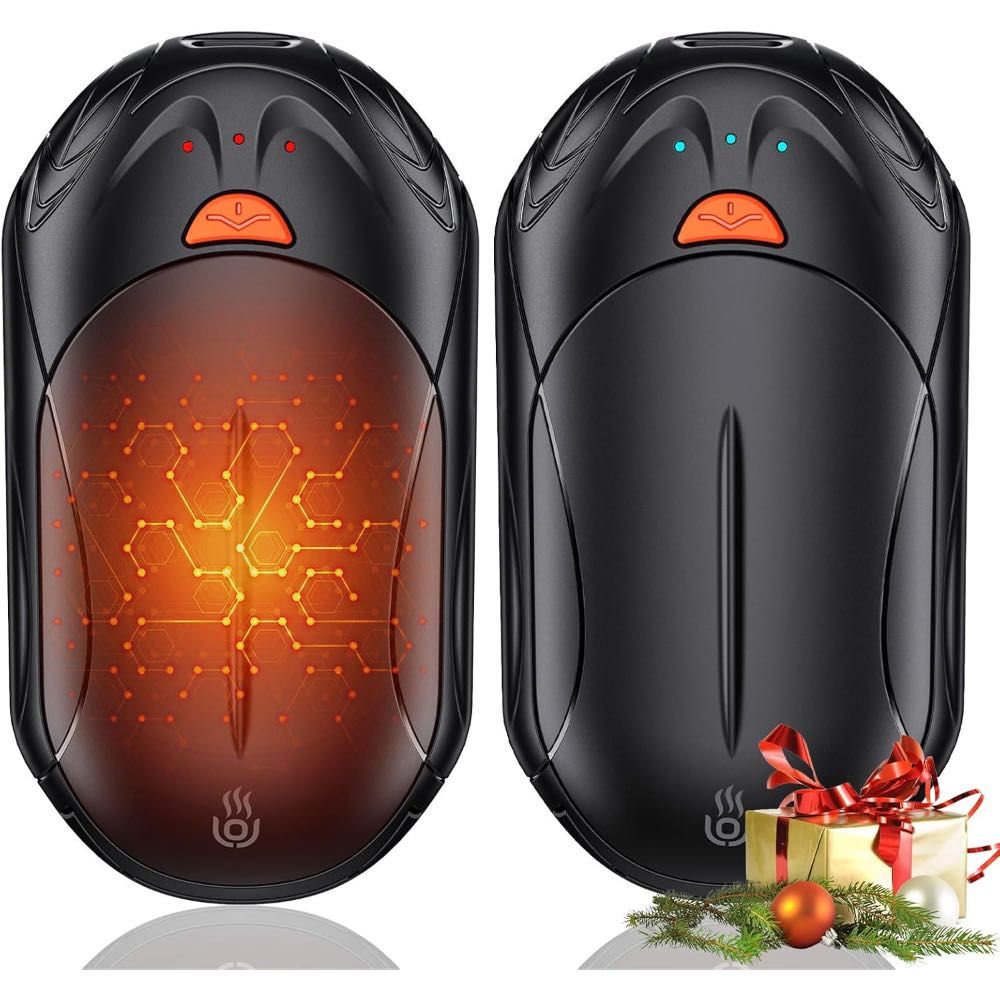 Prime Members: 2-Pack Outjut 3000mAh USB-C Rechargeable Hand Warmer