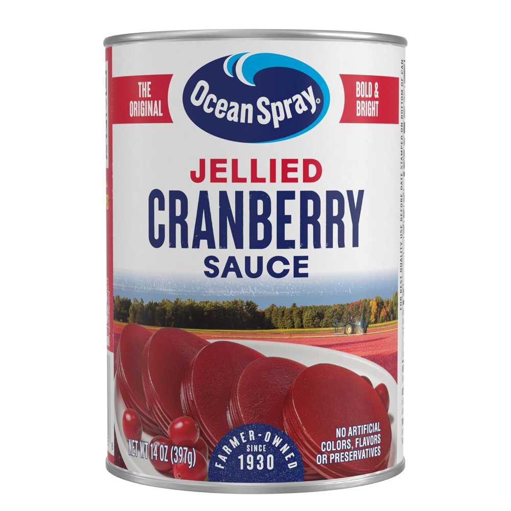 Ocean Spray Jellied Cranberry Sauce, 14 oz.