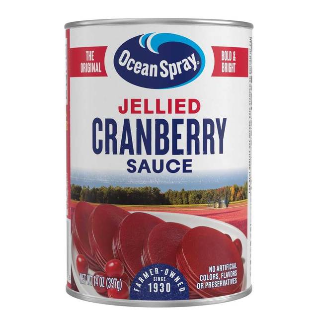 Ocean Spray Jellied Cranberry Sauce, 14 oz.