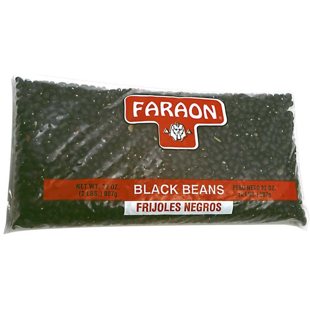 Faraon Black Beans, 24 lbs.