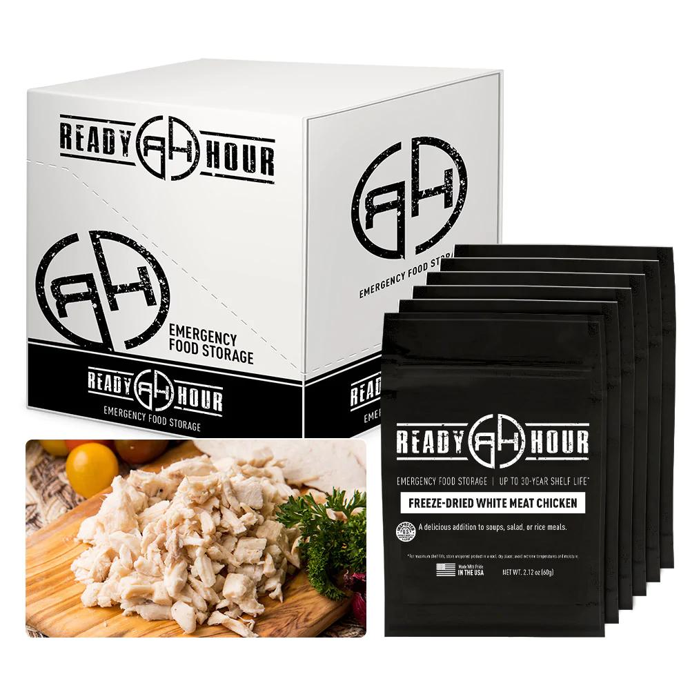 Today Only: Freeze-Dried White Meat Chicken Case Pack (12 servings, 6 pk.)
