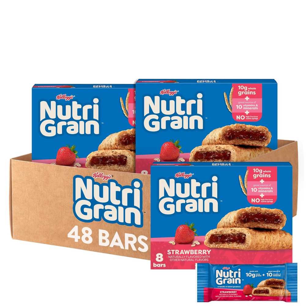 48-Pack Nutri-Grain Soft Baked Bars (Strawberry)