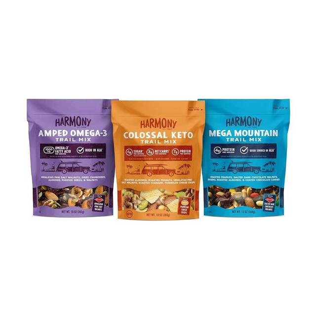 3-Pack Diamond of California Harmony Trail Mix (Variety Pack)