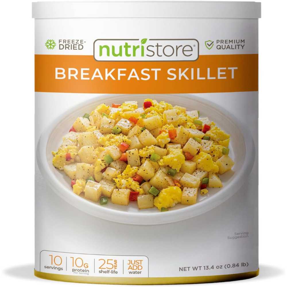 Nutristore Freeze-Dried Breakfast Skillet Can