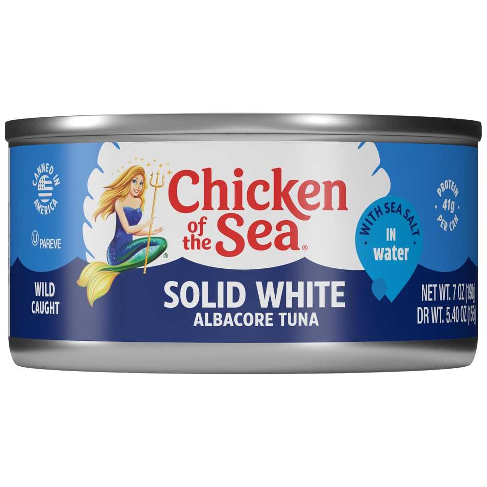 6-Pack Chicken of the Sea Solid White Albacore Tuna in Water, 7 oz.