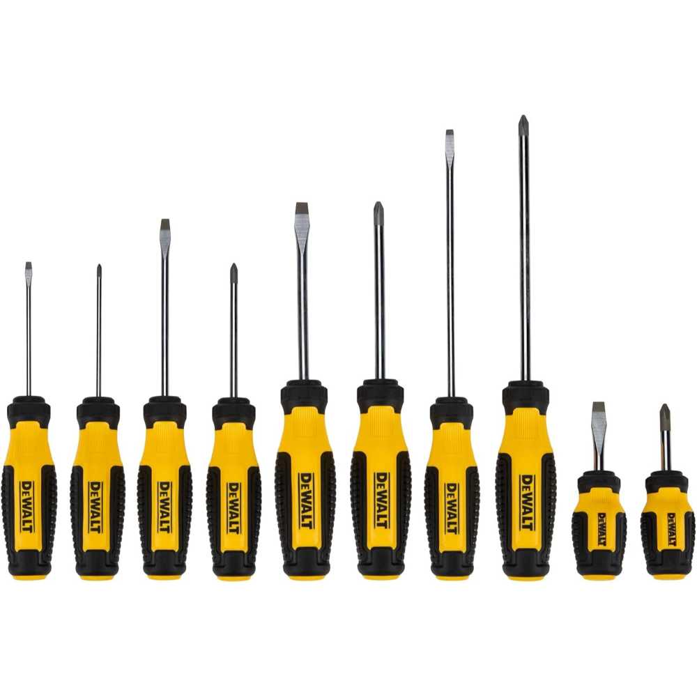 DEWALT 10-Piece Magnetic Tip Screwdriver Set