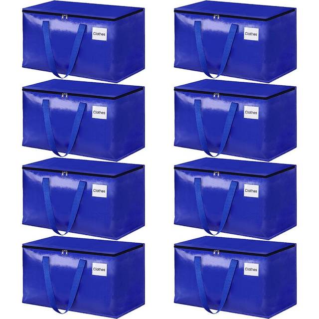 8-Pack HomeHacks 93L Storage/Moving Bags