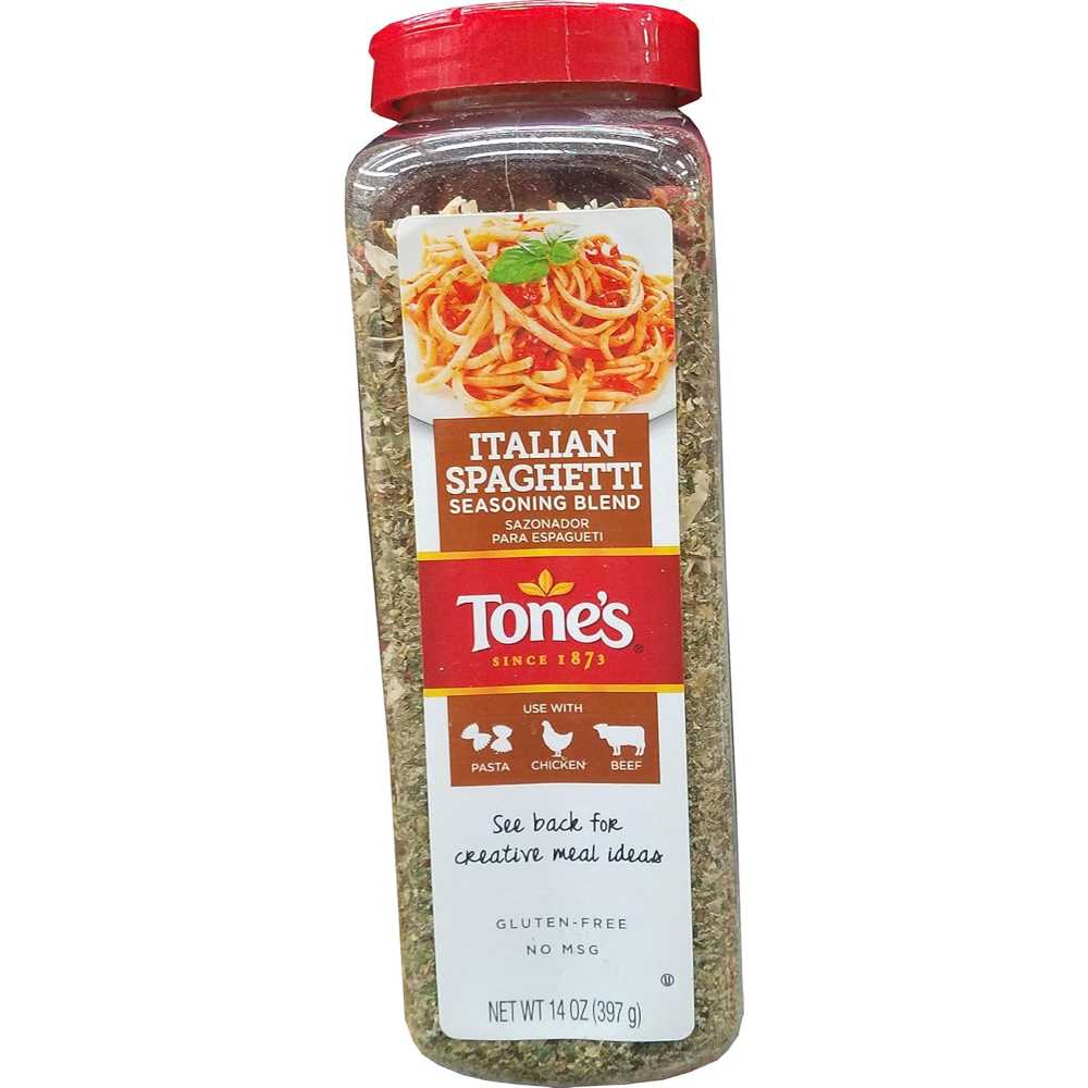 Tone's Italian Spaghetti Seasoning, 14 oz.