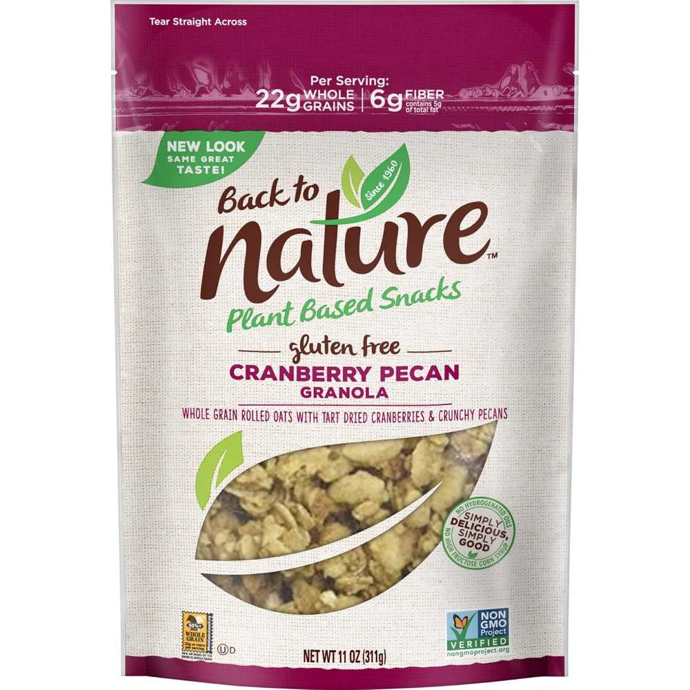 Back to Nature Cranberry Pecan Granola, 11 oz.