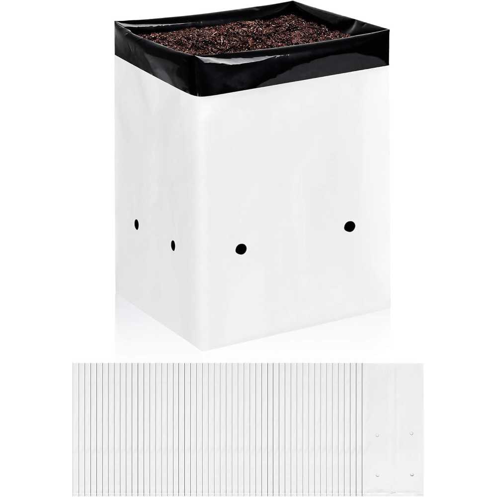 50-Pack iPower 3-Gallon PE Grow Bags