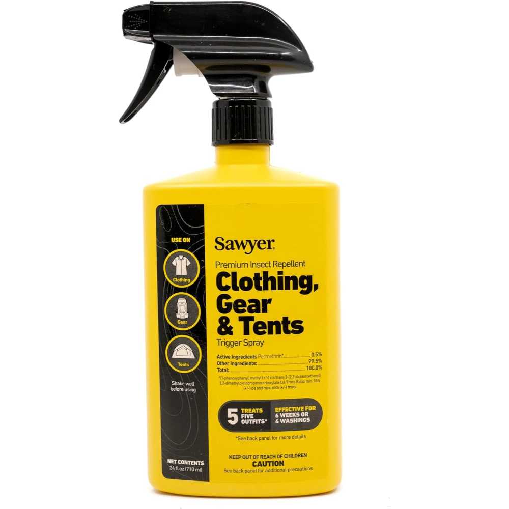 Sawyer Permethrin Insect Repellent for Clothing, Gear & Tents, 24 oz.