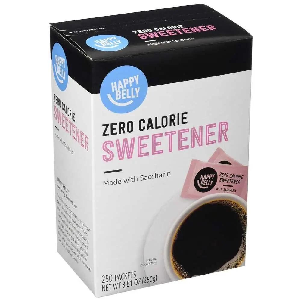250-Pack Happy Belly Zero Calorie Pink Saccharin Sweetener