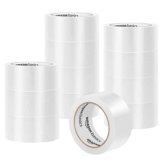12-Pack Amazon Basics Packaging Tape (1.88" x 54.6 yd.)