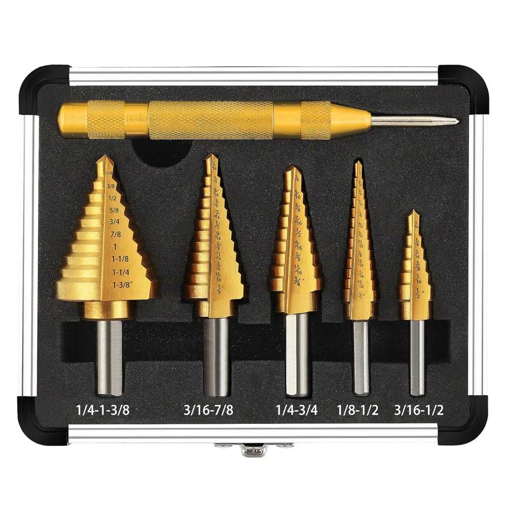 Comoware 50-Step Drill Bit Set