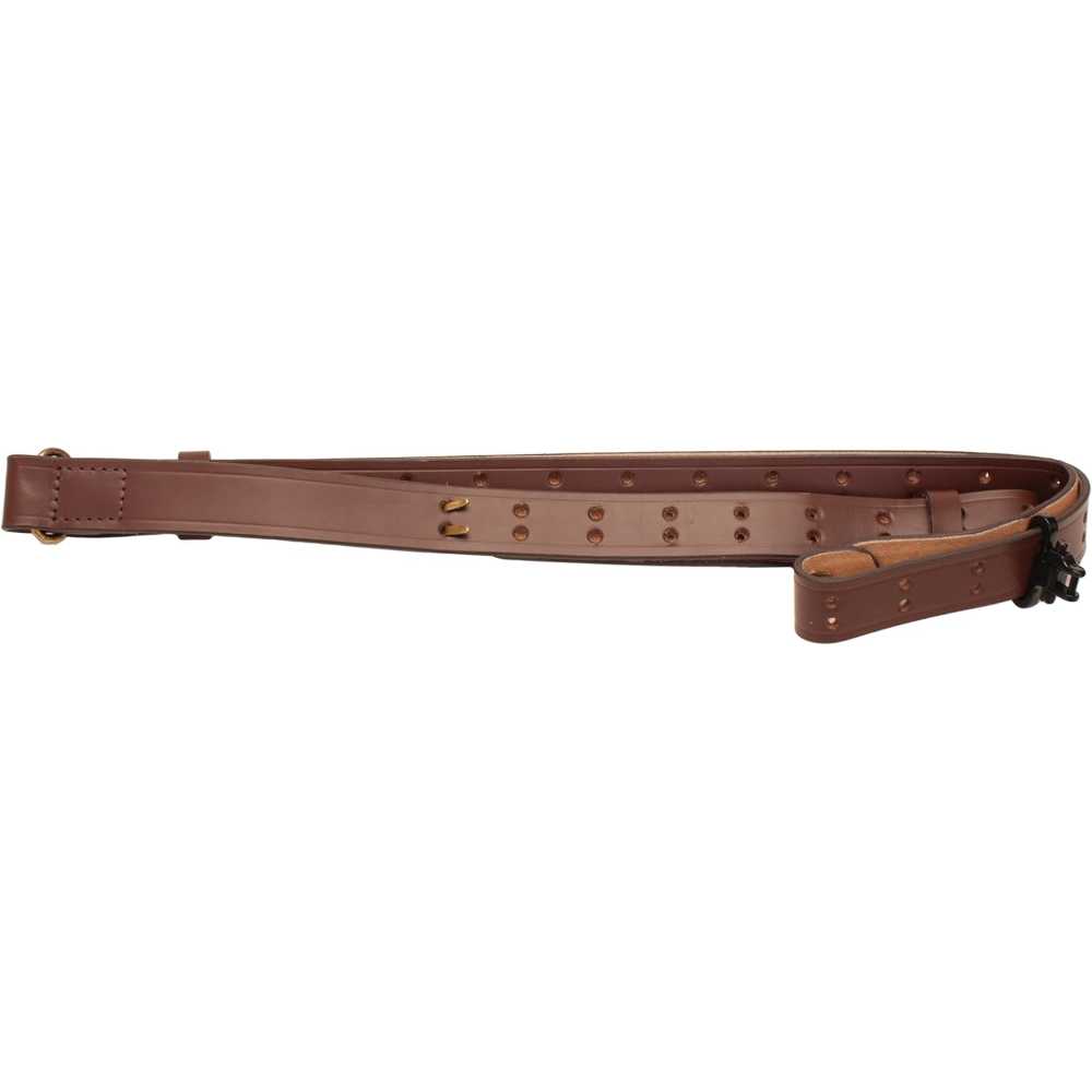 Allen Company Deer Head Padded Leather Rifle Sling w/ Swivels