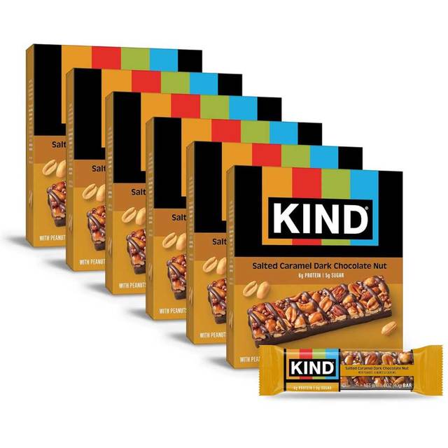 36-Pack KIND Nut Bars (Salted Caramel Dark Chocolate Nut)