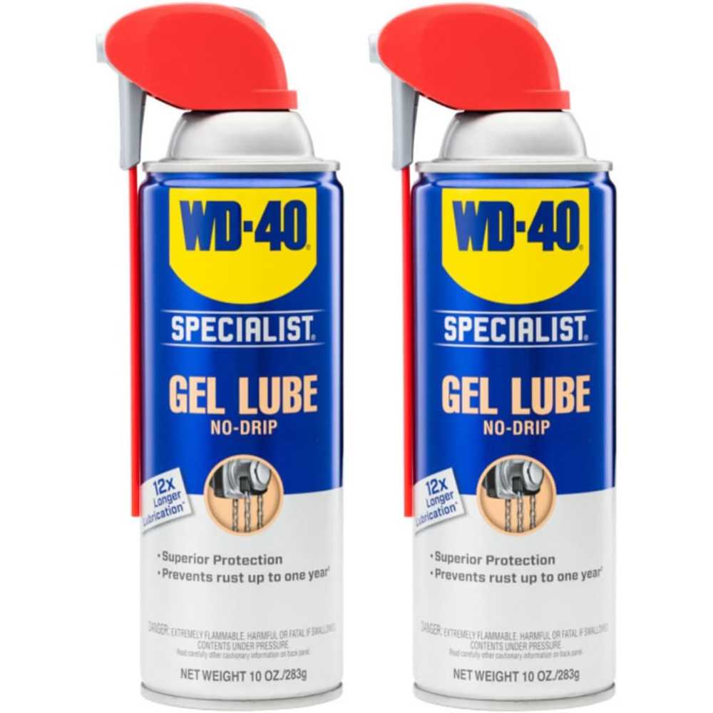 2-Pack WD-40 Specialist Gel Lube, 10 oz.
