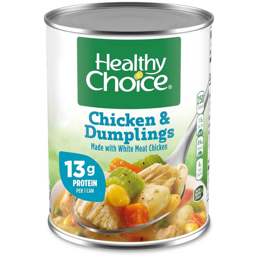 12-Pack Healthy Choice Chicken & Dumplings, 15 oz.