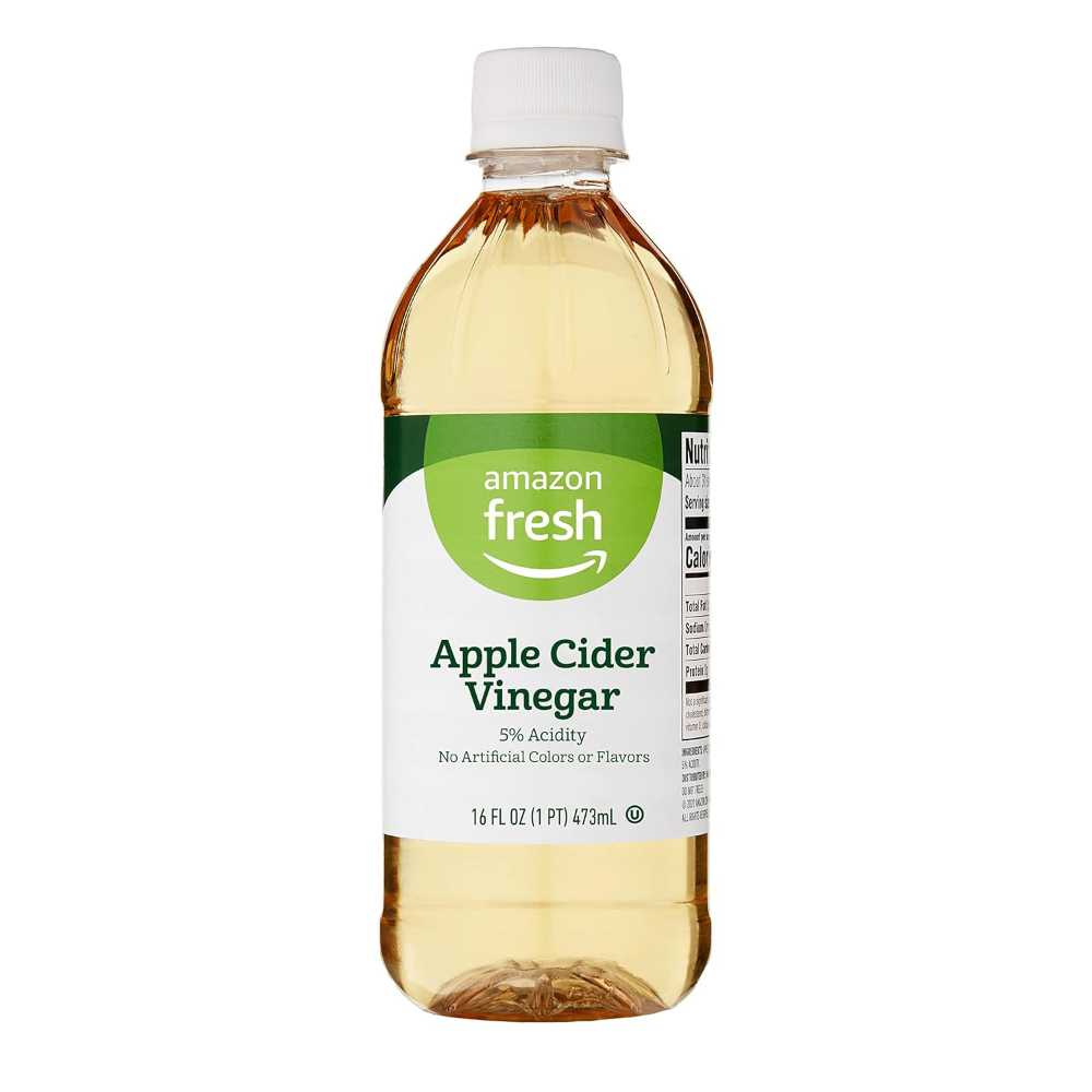 Amazon Fresh Apple Cider Vinegar, 16 oz.