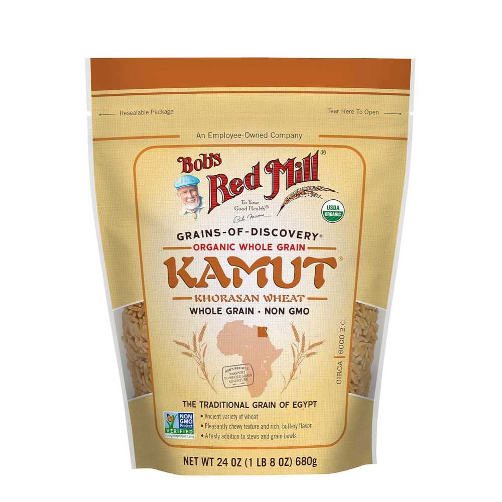 4-Pack Bob's Red Mill Organic Kamut Berries, 24 oz.
