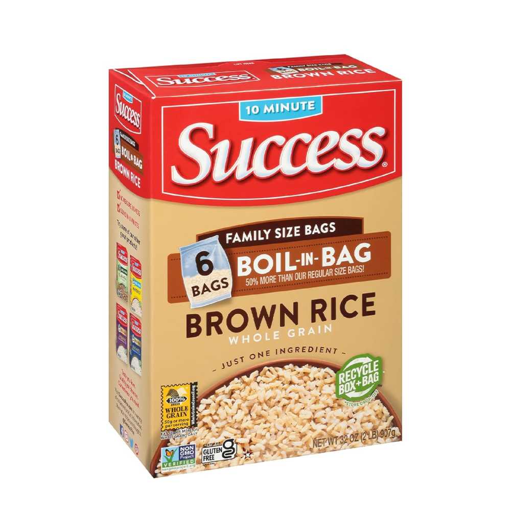 Success Boil-in-Bag Brown Rice, 32 oz.