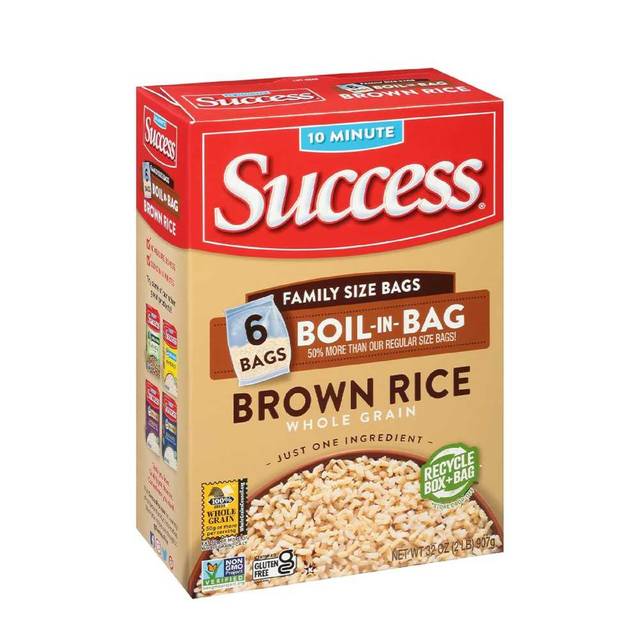 Success Boil-in-Bag Brown Rice, 32 oz.