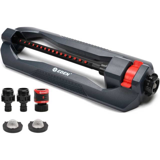 Eden Lawn & Garden Essential 3,600 sq. ft. 16-Nozzle Oscillating Sprinkler