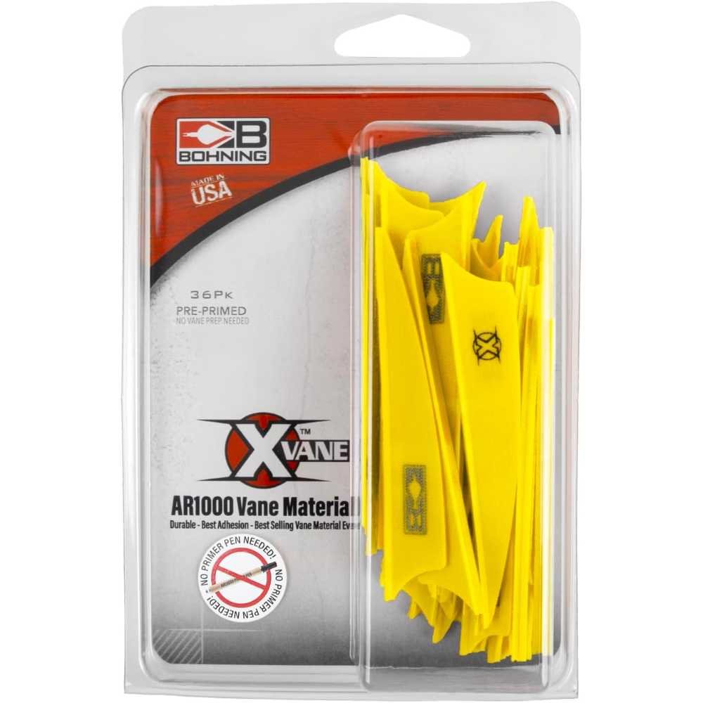36-Pack Bohning X Vane 3" AR1000 Vanes