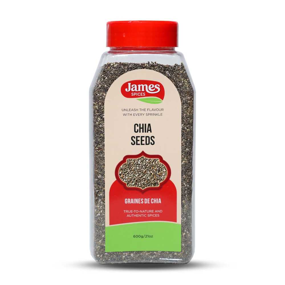 James Spices Chia Seeds, 21 oz.