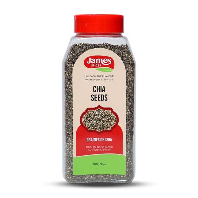 James Spices Chia Seeds, 21 oz.