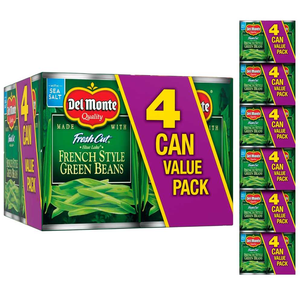 24-Pack Del Monte Blue Lake French Style Green Beans, 14.5 oz.