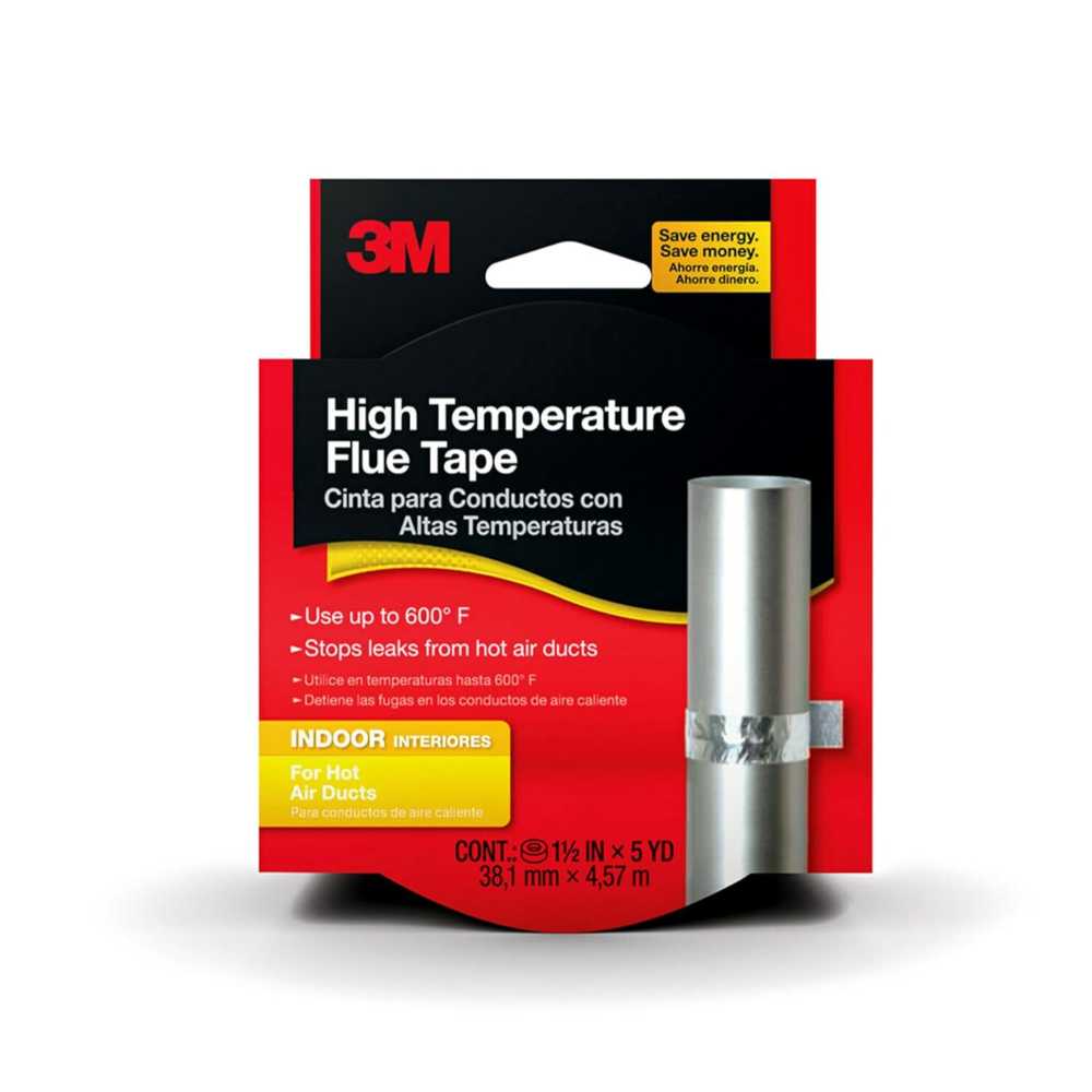 3M High Temperature Flue Tape (15' x 1.5")