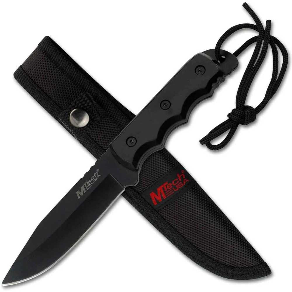 MTech USA 3.75" Full-Tang Fixed Blade Knife
