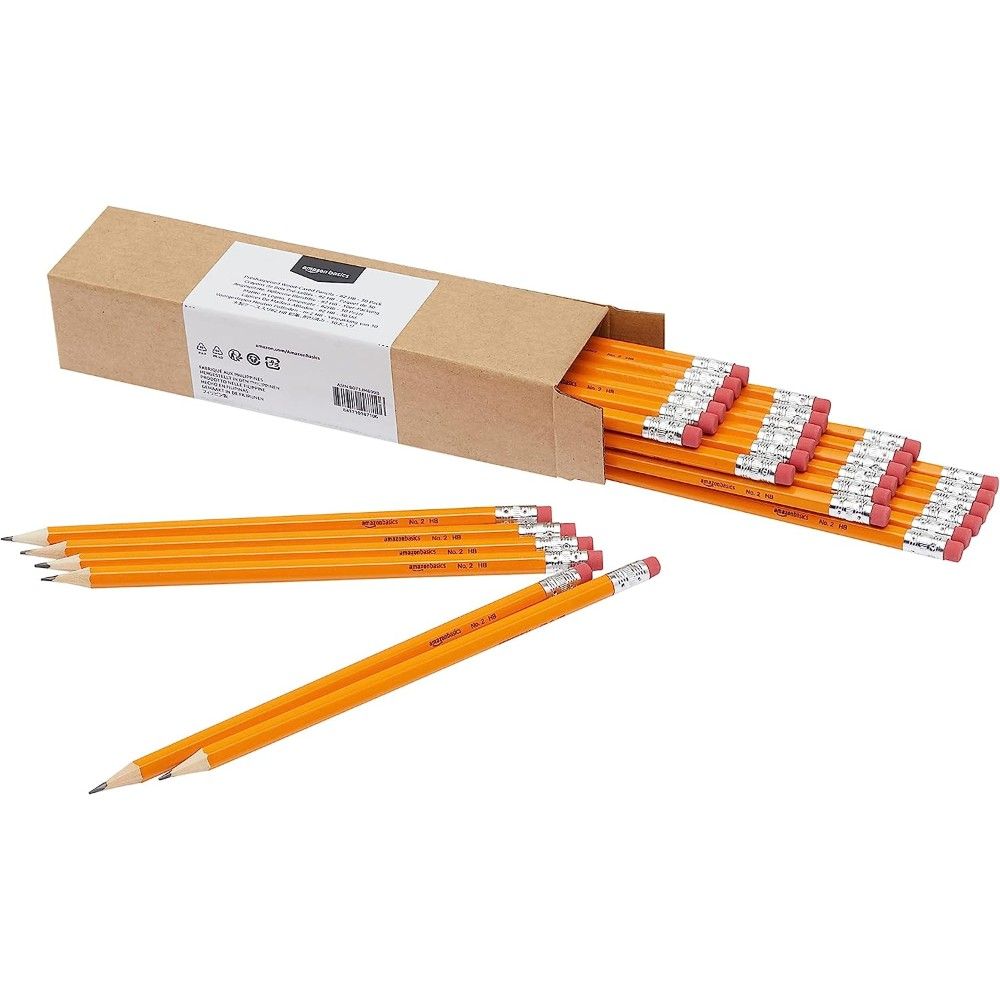 30-Pack Amazon Basics Pre-Sharpened #2 Pencils