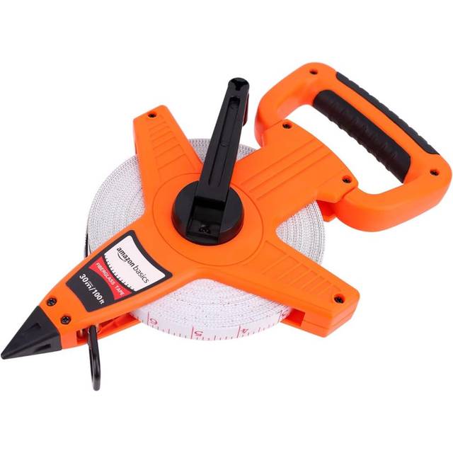 Amazon Basics 1/2" x 100' Open Reel Measuring Tape