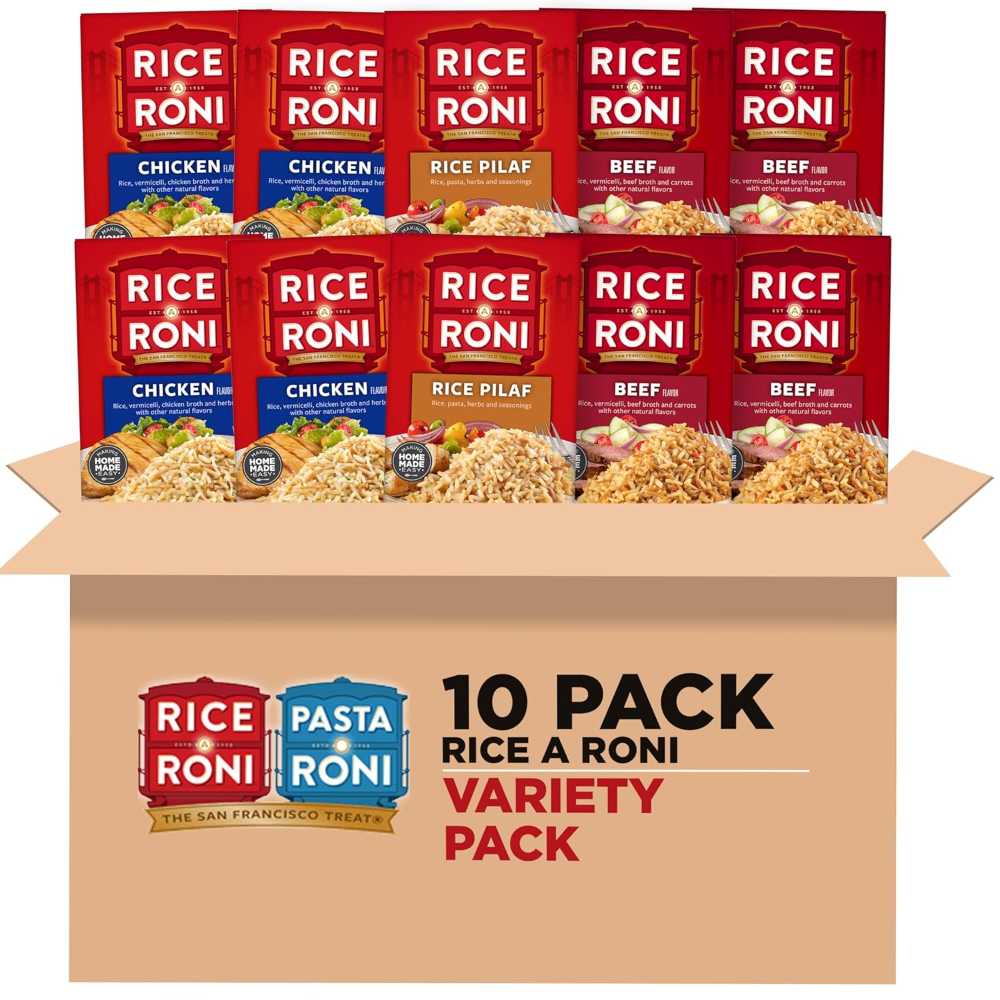 Prime: 10-Pack Rice-A-Roni Dinner Classics Variety Pack