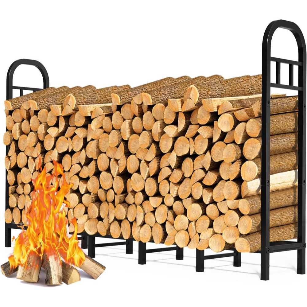 Greener 6.6' Outdoor Firewood Rack