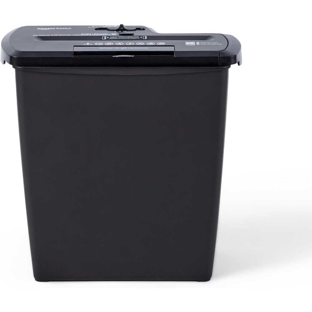 Prime: Amazon Basics 8-Sheet Strip-Cut Paper, Credit Card, CD Shredder