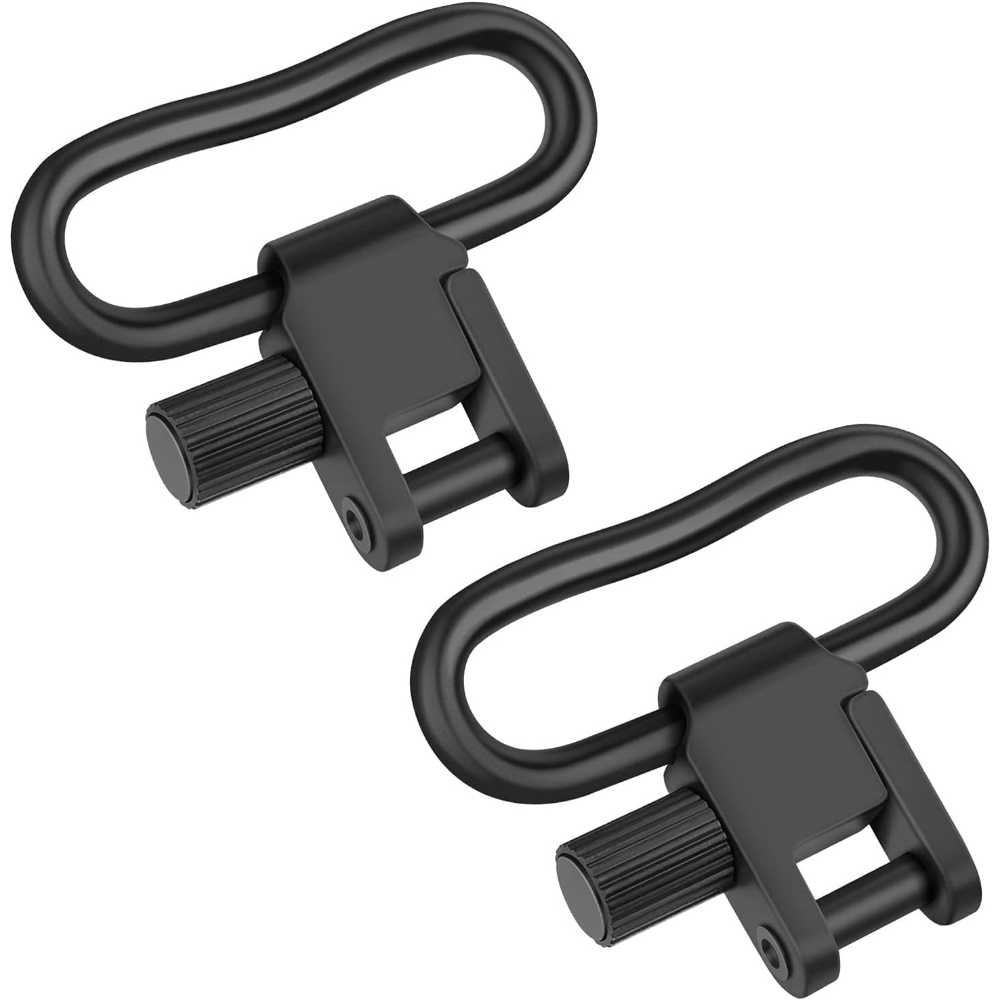 2-Pack EZshoot 1.25" Tri-Lock Sling Swivel Sling Mount