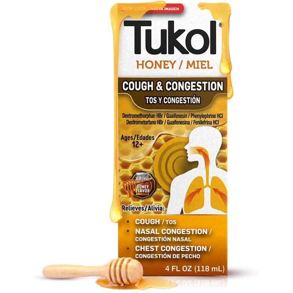 Tukol X-Pecto Honey Cough Syrup , 4 oz.