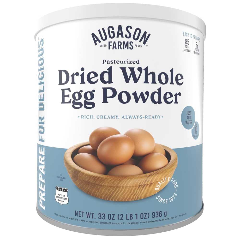 Augason Farms Whole Egg Powder #10 Can