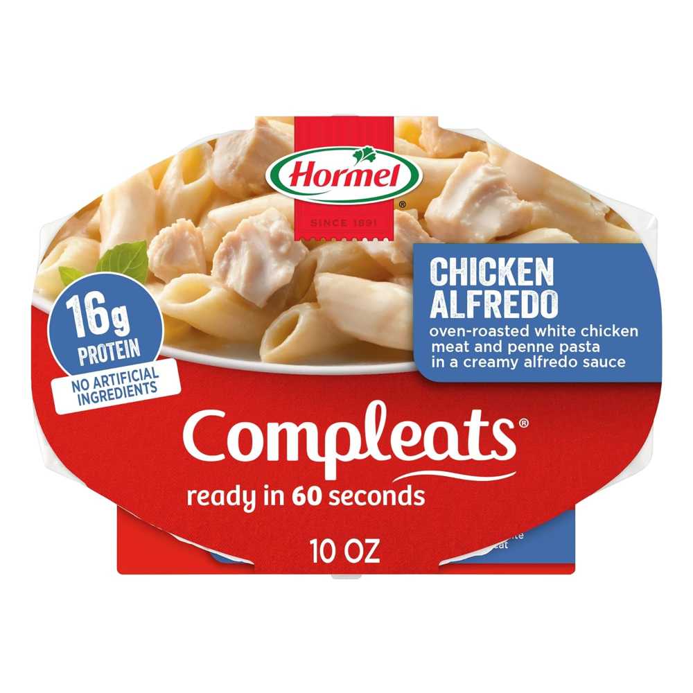 6-Pack Hormel Compleats Chicken Alfredo Shelf-Stable Meal