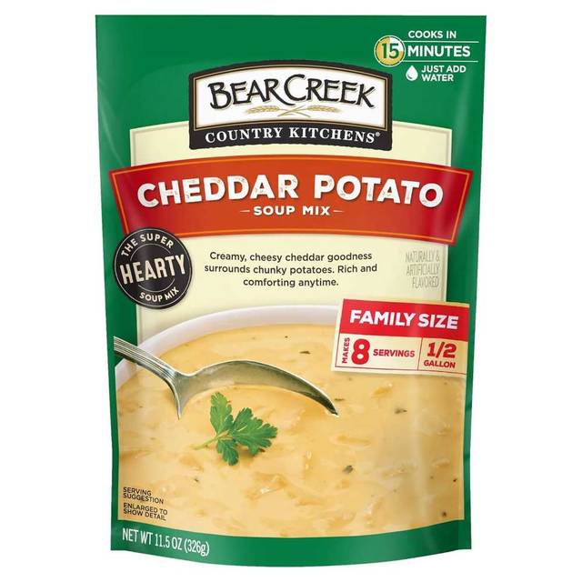 6-Pack Bear Creek Cheddar Potato Soup Mix, Family Size 11.5 oz. ($2.13/Each)