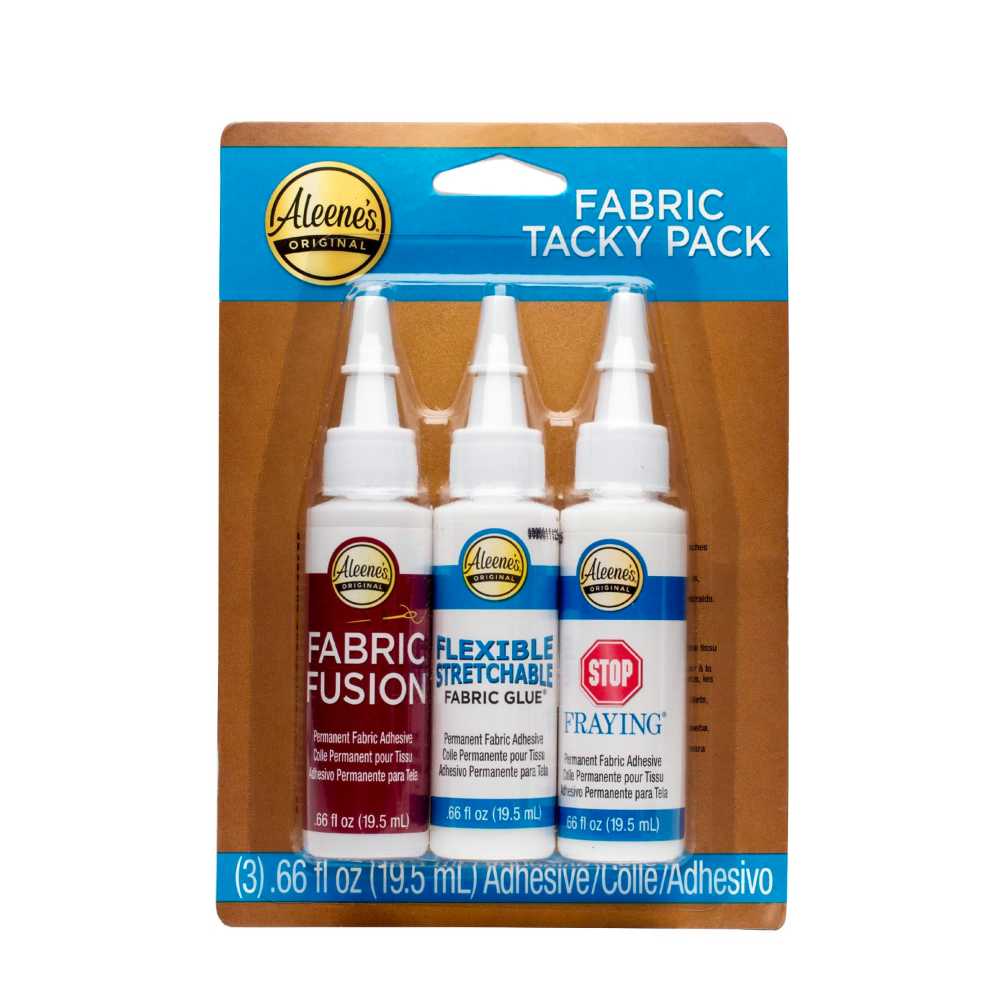 3-Pack Aleene's Fabric Repair Glue Variety Pack