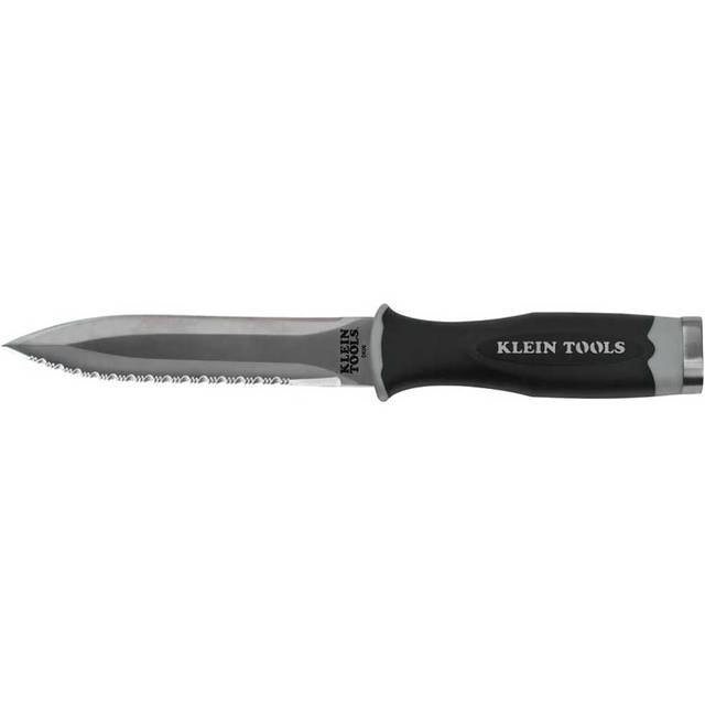 Klein Tools 5.5" Serrated Duct Knife w/ Sheath