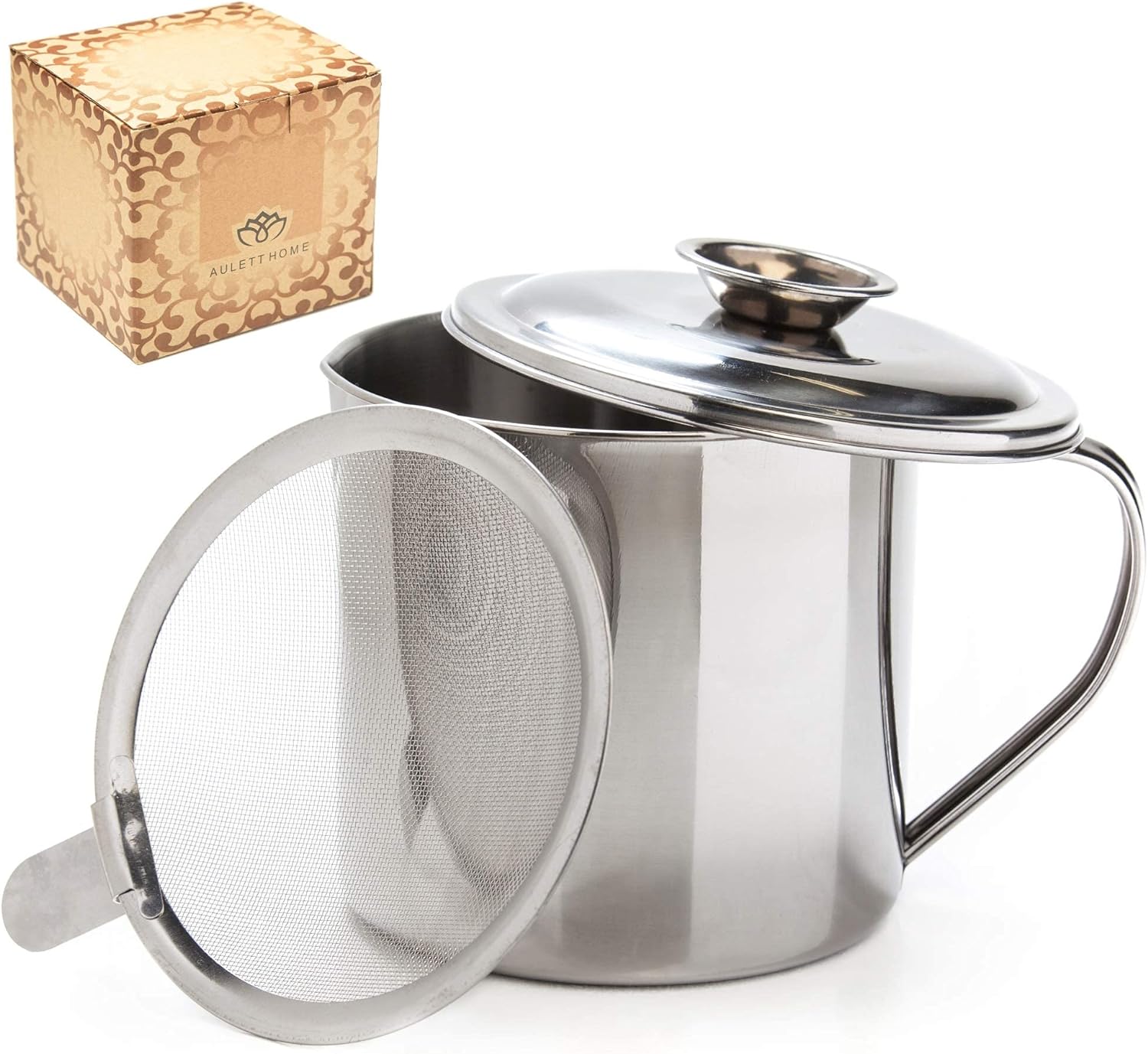 Aulett Home 5-Cup Stainless Steel Fat Separator