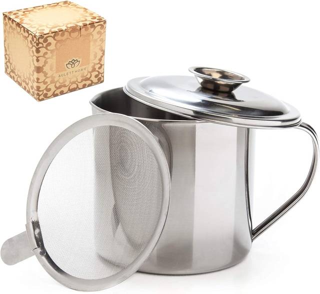 Aulett Home 5-Cup Stainless Steel Fat Separator