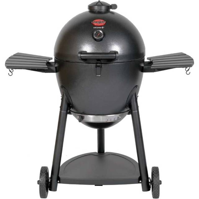 Char-Griller AKORN Kamado Charcoal Grill & Smoker w/ Cast Iron Grates