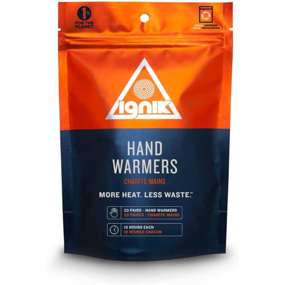 20-Pairs Ignik Multiple-Use Hand Warmers